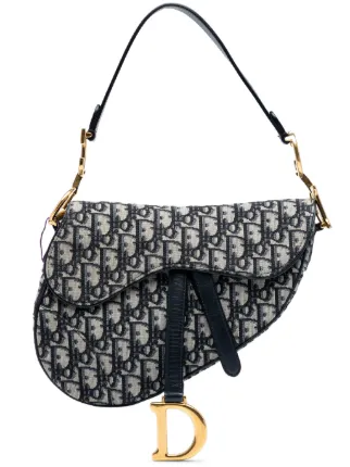 BLUE JACQUARD BAG