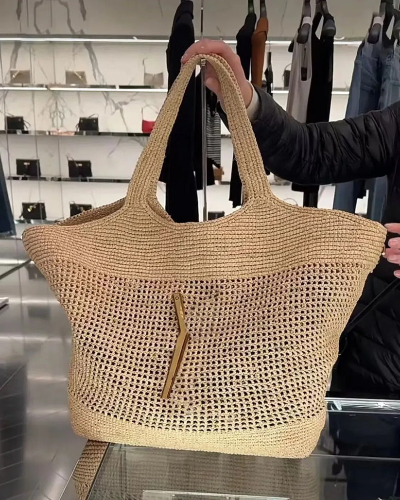 Icare raffia bag