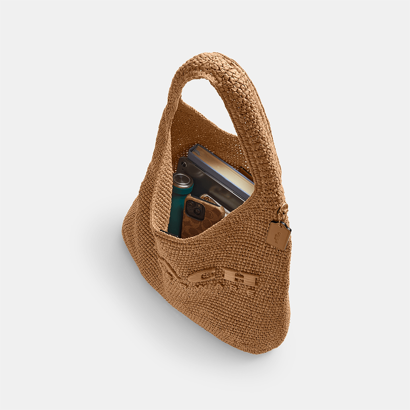 39 Brooklyn embossed-logo shoulder bag