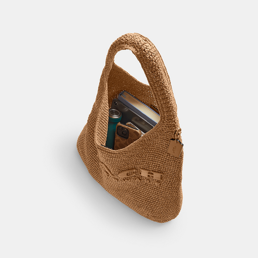 39 Brooklyn embossed-logo shoulder bag