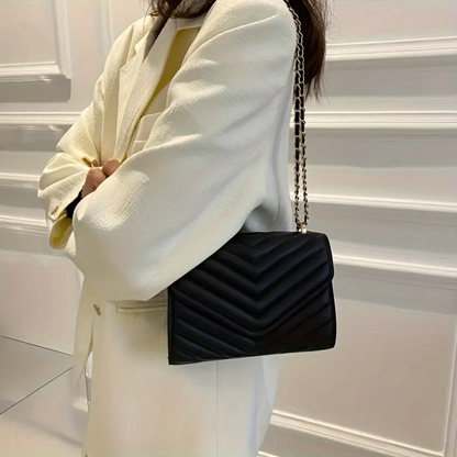 SLY envelope matelassé shoulder bag