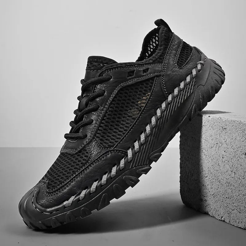 Leather Outdoor Sneakers